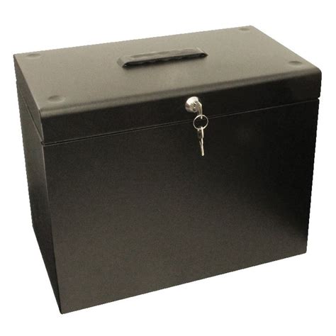 lockable metal box